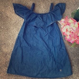 Denim dress by Guess...size 6